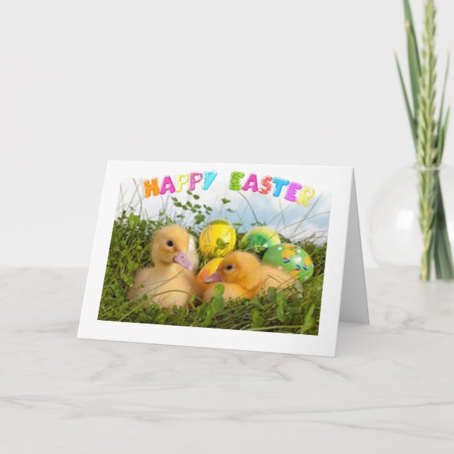 **TWIN** THIS CARD DELIVERS YOU *EASTER HAPPINESS* (Front)