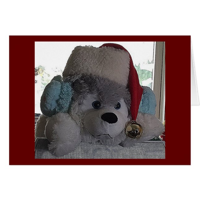 TWIN-THIS HAPPY PUP SAYS SPECIAL CHRISTMAS WISHES (Front Horizontal)