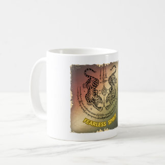 Twin Tigers Sak Yant Mug | Esprit sans peur