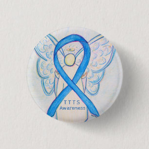 Twin to Twin Transfusion TTTS Awareness Ribbon Pin