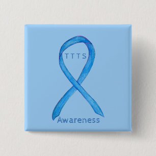 Twin to Twin Transfusion TTTS Awareness Ribbon Pin
