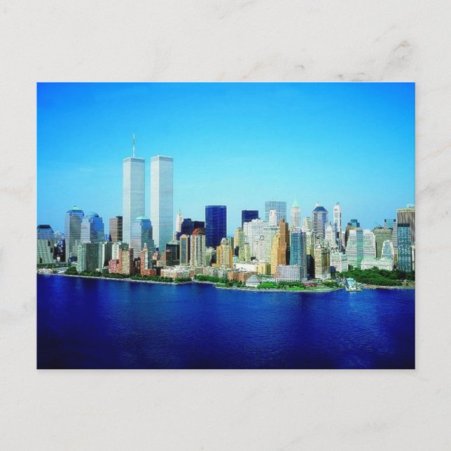 Twin Towers (aka) World Trade Center Carte postale (Devant)