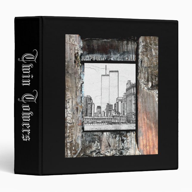 Twin Towers Binder (Front/Spine)