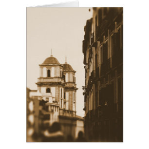 Twin Towers from Madrid, Spain