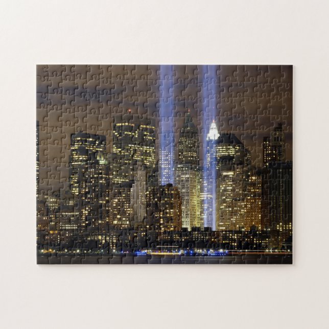 Twin Towers Memorial New York Jigsaw Puzzle (Horizontal)