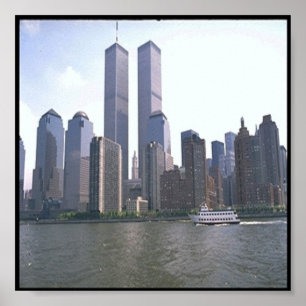 Twin Towers/New York Poster