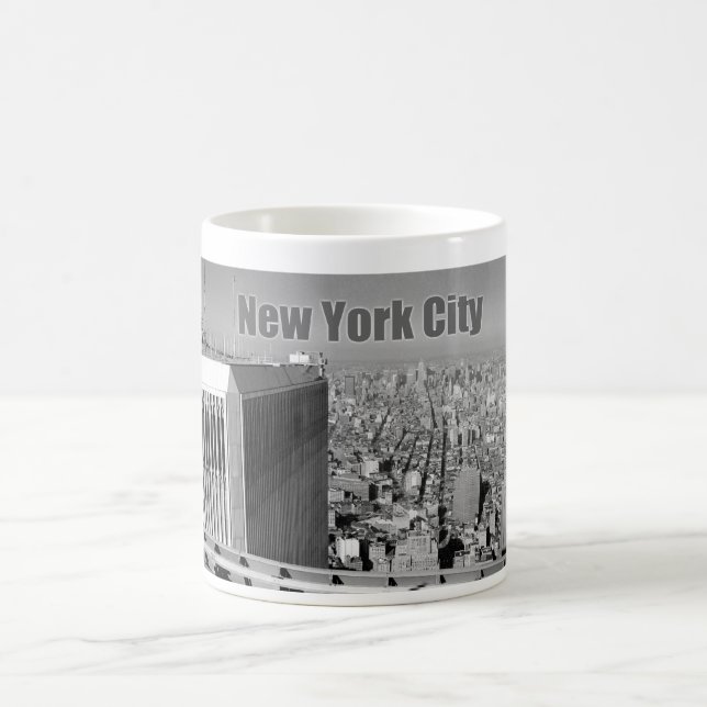 Twin towers World Trade Centre NYC Coffee Mug (Center)
