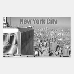 Twin towers World Trade Centre NYC Sticker