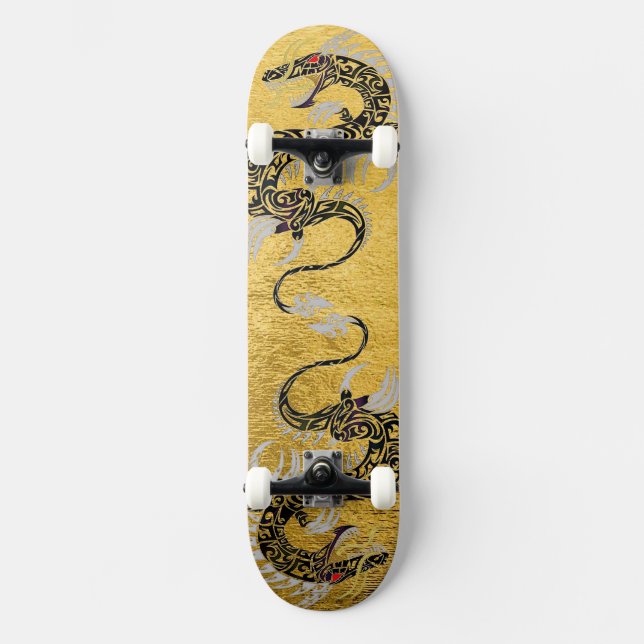 Twin Tribal Dragon GL Skateboard (Front)