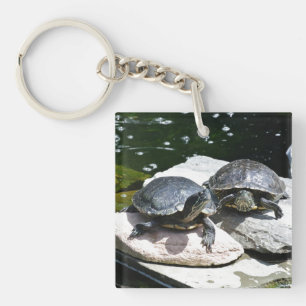 Twin Turtles - Keychain