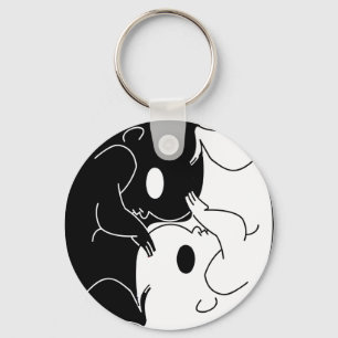 Twin Yang keychain