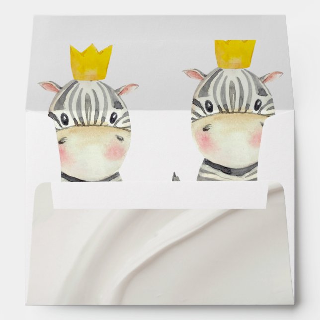 Twin Zebra  Envelope (Back (Bottom))