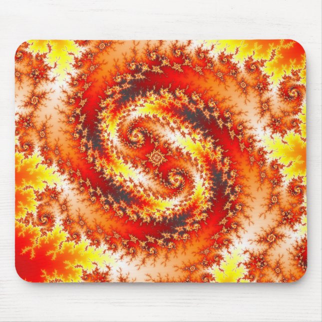 Twinblazer- Fractal Mousepad (Front)