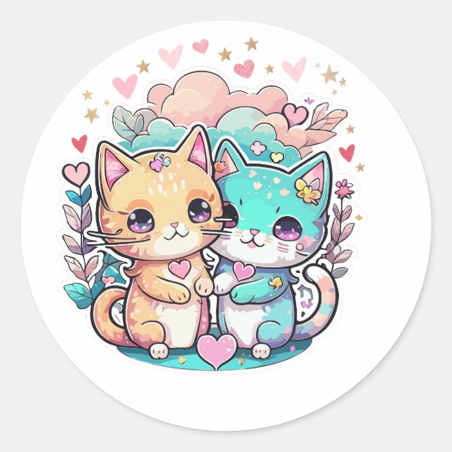 TwinCAT SPARK13 Classic Round Sticker (Front)