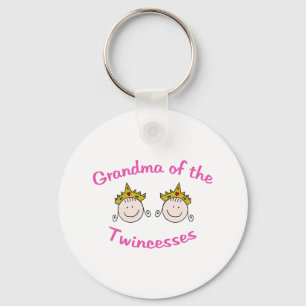 Twincess Grandma Keychain