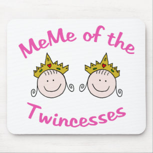 Twincess Meme Mouse Pad