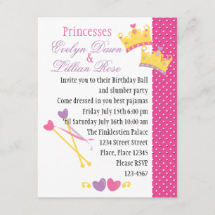 Twincess Princess! Invitation