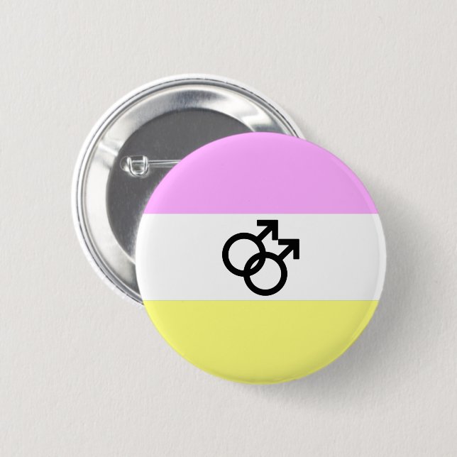 Twink Pride Flag 2 Inch Round Button (Front & Back)