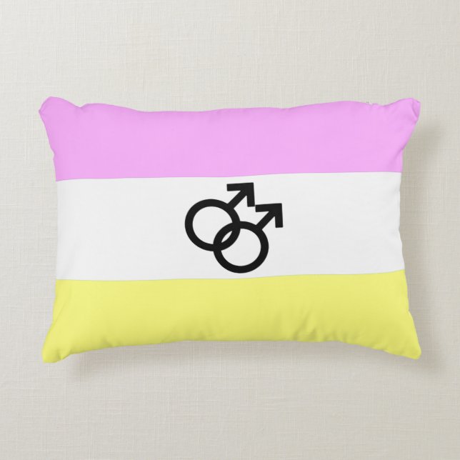 Twink Pride Flag Accent Pillow (Front)