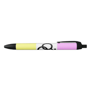Twink Pride Flag Black Ink Pen