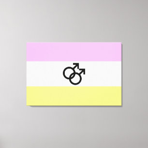 Twink Pride Flag Canvas Print