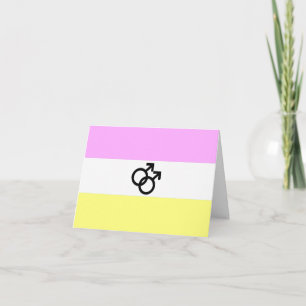 Twink Pride Flag Card