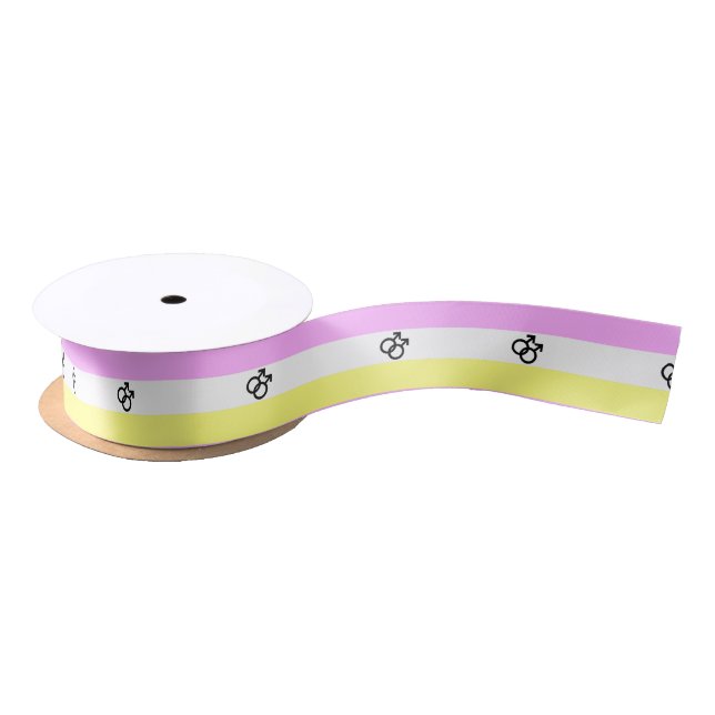 Twink Pride Flag Satin Ribbon (Spool)