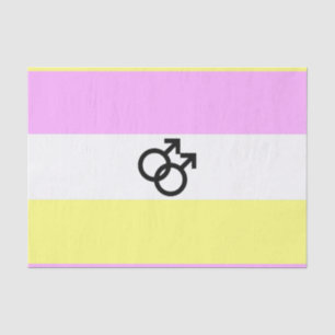 Twink Pride Flag Tissue Paper