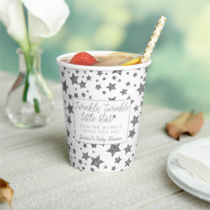 Twink, Twinkle Little Star Baby Shower Paper Cups