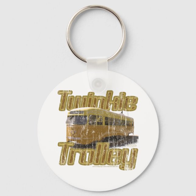 Twinkie Trolley Keychain (Front)