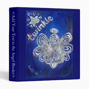 Twinkle Angel Art Binder Notebook