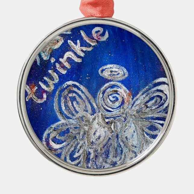 Twinkle Angel Ornament Pendant (Front)
