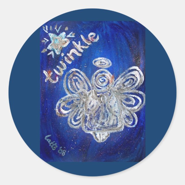 Twinkle Angel Sticker (Front)
