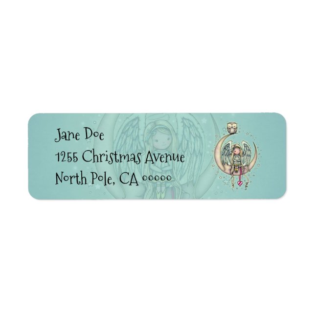 Twinkle Little Angel and Owl Illustrated Art (Front)