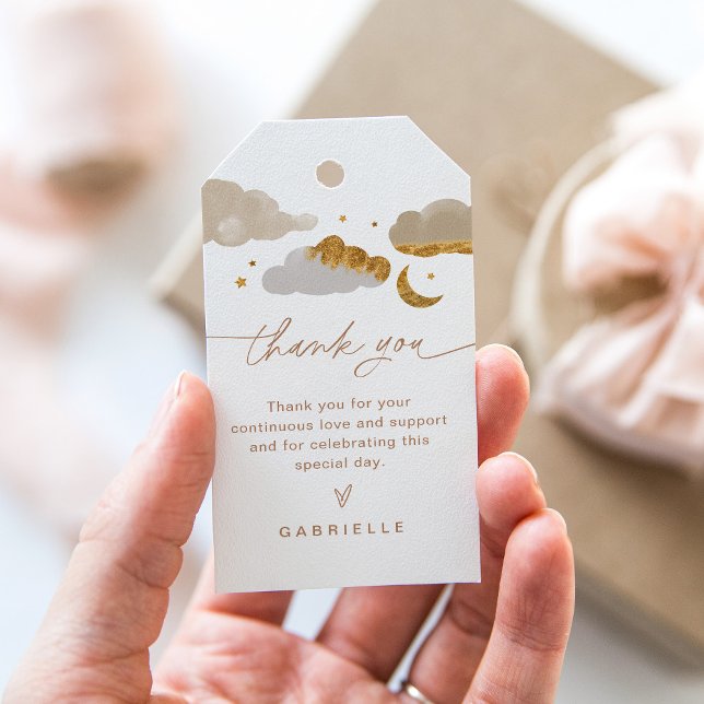 Twinkle Little Star Baby Shower Favour Tag (Creator Uploaded)