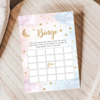 Twinkle Little Star Gender Reveal Bingo Game