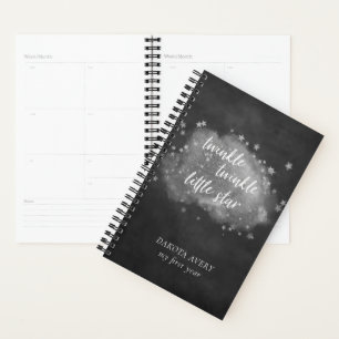 Twinkle Little Star Gris de charbon et argent