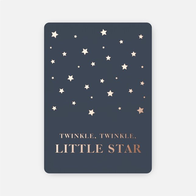 Twinkle Little Star Navy Blue Boy Baby Shower (Creator Uploaded)