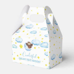 Twinkle Little Star with Friendly Brown Owl  Favor Box
