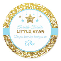 Twinkle scintillement petit étoile autocollants bé