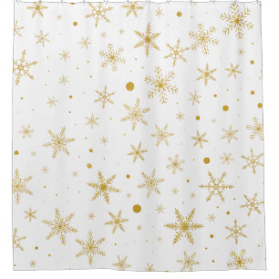Twinkle Snowflake 3 -Gold & White-