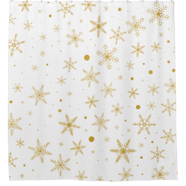 Twinkle Snowflake 3 -Gold & White- (Front)