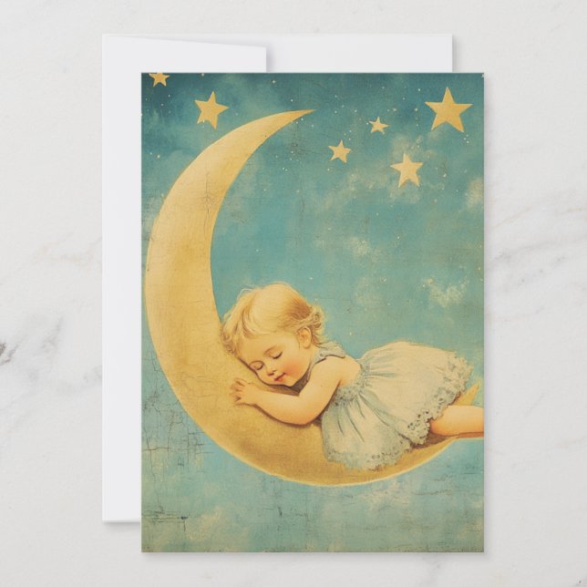 Twinkle Sprinkle | Night Dreams Invitation (Front)