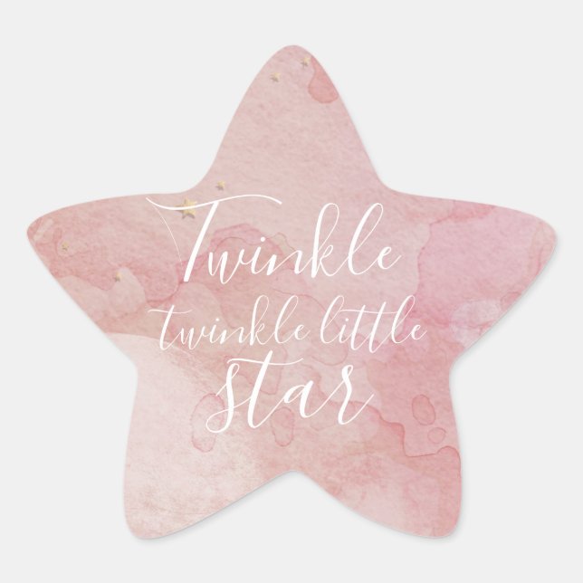 Twinkle Star Star Sticker (Front)