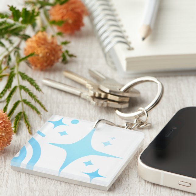 Twinkle stars, Beacon of the Limitless Digital Age Keychain (Front Right)