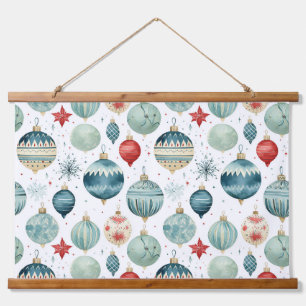 Twinkle Treetop Treasures Christmas Hanging Tapestry