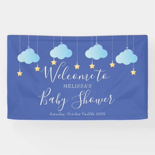 Twinkle Twinkle Baby Shower / Sprinkle Welcome Banner (Horizontal)