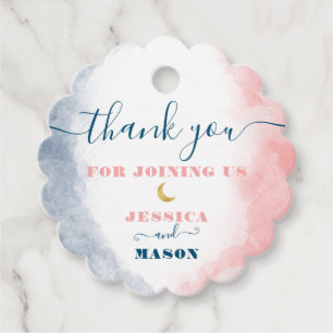 Twinkle Twinkle Gender Reveal Favour Tag