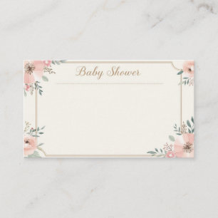 Twinkle twinkle it's baby sprinkle! enclosure card