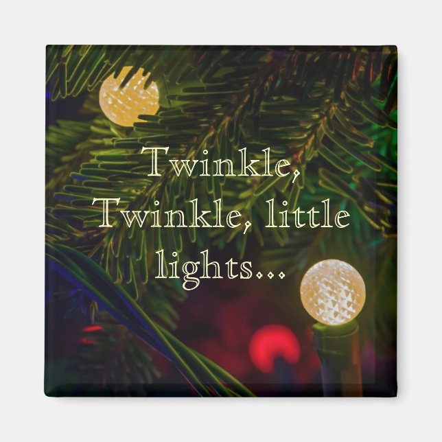 Twinkle, Twinkle, Little Lights Magnet3 Magnet (Front)